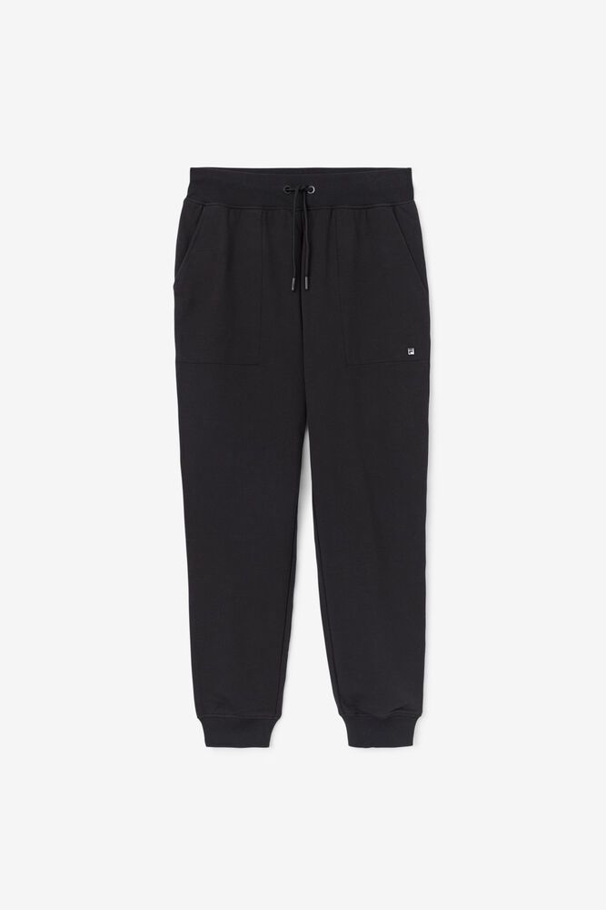 Fila Joelle Jogger Black Pants Womens - NZ 76185-DGWU